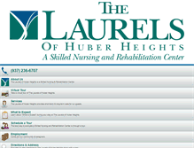 Tablet Screenshot of laurelsofhuberheights.com